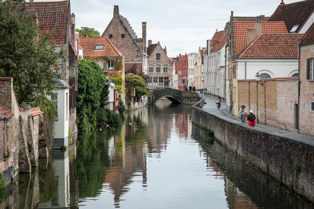 Водный канал в Брюгге